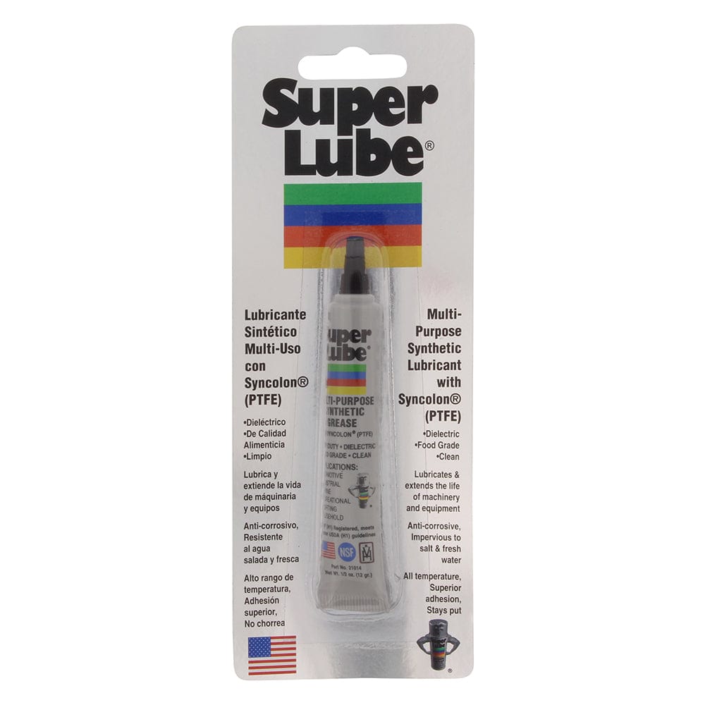 Super Lube Super Lube Multi-Purpose Synthetic Grease w/Syncolon® (PTFE) - .5oz Tube Winterizing